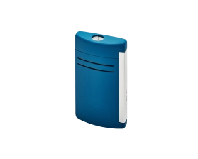 ST DUPONT MAXIJET  LACQUERED LIGHTER PETROL BLUE