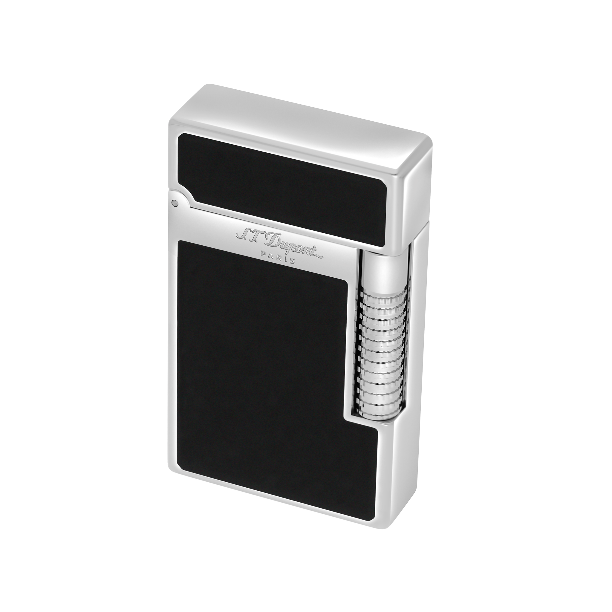 ST DUPONT LE GRAND DUPONT MIXTE   LACQUERED LIGHTER BLACK