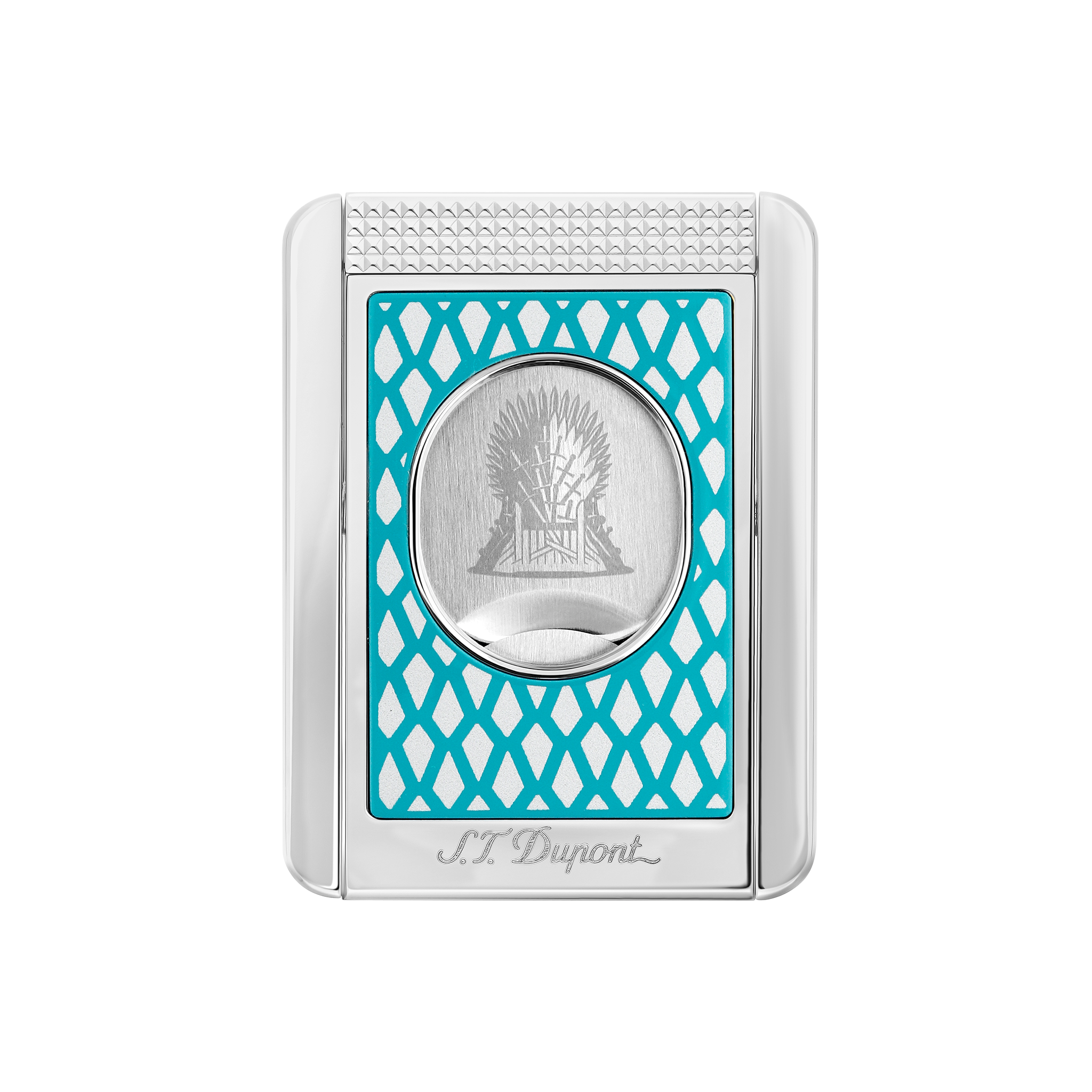 ST DUPONT CIGAR CUTTER CIGAR STAND GAME OF THRONES ICY BLUE