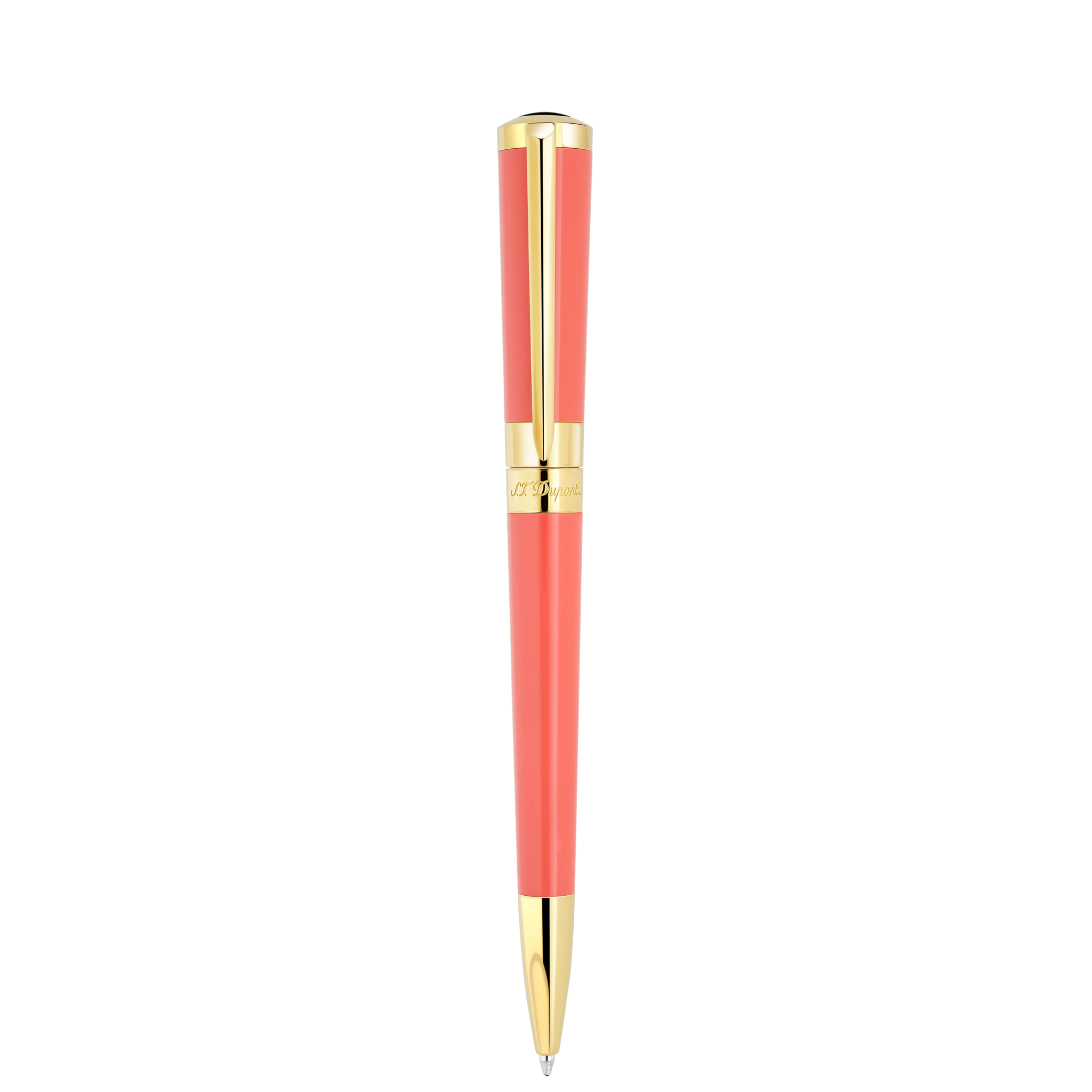 ST DUPONT LIBERTE BALLPOINT PEN CORAL