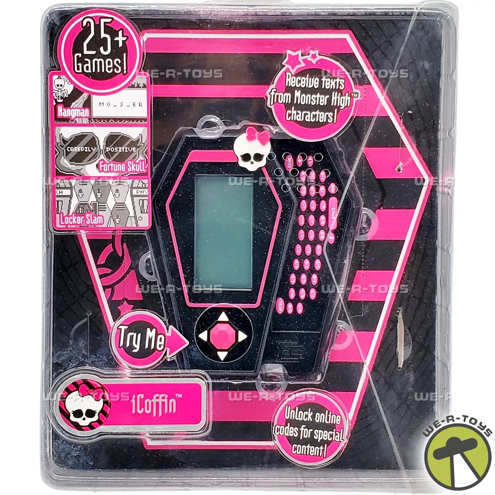 MONSTER HIGH ICOFFIN ELECTRONIC PHONE 2009 MATTEL T1403