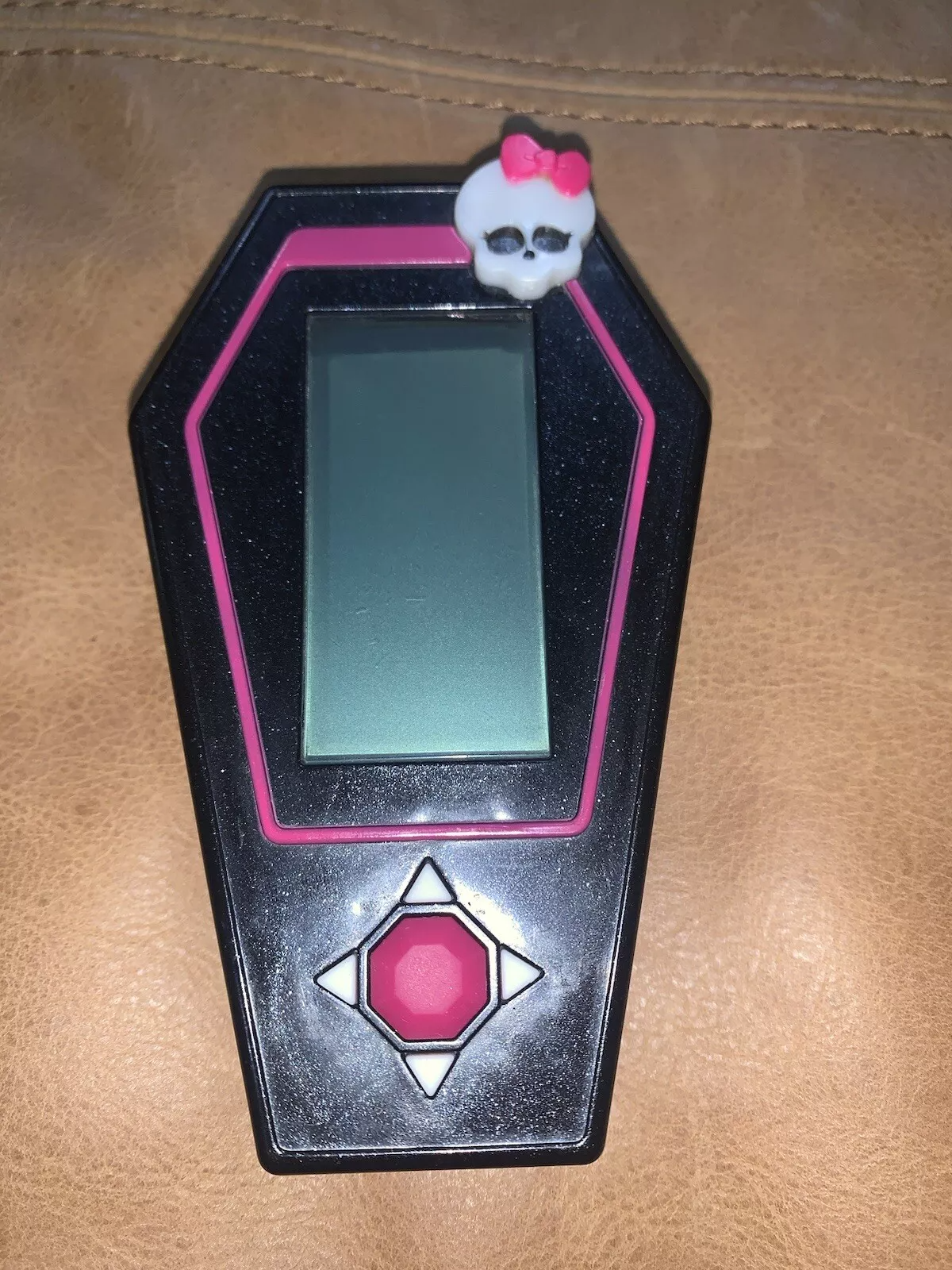 MONSTER HIGH ICOFFIN HANDHELD DEVICE TOY ELECTRONIC MESSAGING PHONE GAME VINTAGE