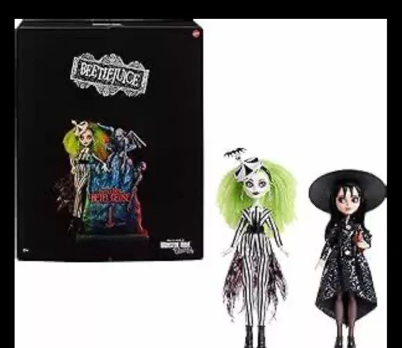 MONSTER HIGH BEETLEJUICE & LYDIA DEETZ DOLLS 2-PACK - NEW IN SHIPPER