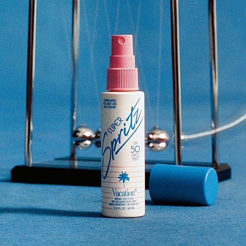 VACATION MINI SPF 50 FACE SUNSCREEN SPRAY, WATER-RESISTANT, VEGAN, NON-COMEDOGENIC, 1OZ 6-PACK