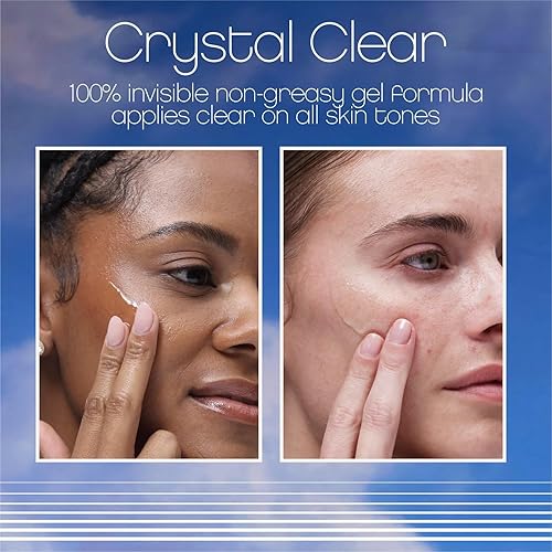 VACATION CRYSTAL SPF 50 CLEAR FACE SUNSCREEN GEL HYDRATING, NOURISHING, WATER-RESISTANT, TRAVEL SIZE