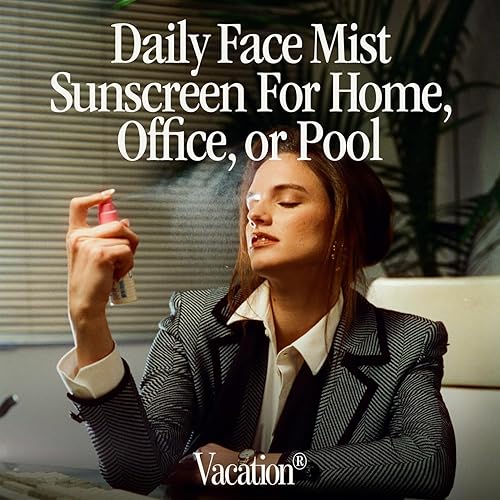 VACATION SUPER SPRITZ SPF 50 FACE MIST - LIGHTWEIGHT, WATER-RESISTANT SUNSCREEN SPRAY 3-PACK