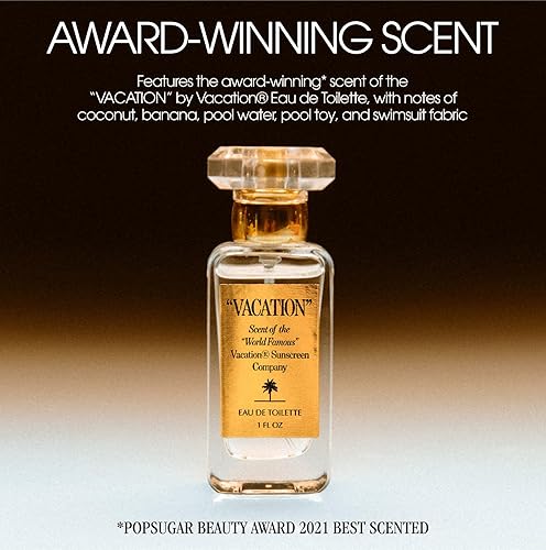 VACATION  SHIMMER OIL SPF 30 WATER-RESISTANT VEGAN BODY SUNSCREEN, ENHANCES SKIN TONES, 2.9OZ