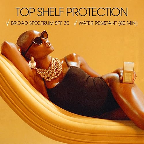 VACATION  SHIMMER OIL SPF 30 WATER-RESISTANT VEGAN BODY SUNSCREEN, ENHANCES SKIN TONES, 2.9OZ