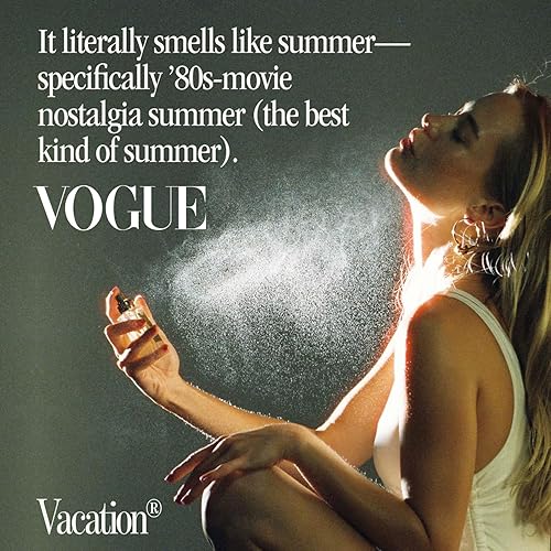 VACATION  SUNSCREEN PERFUME SPRAY 1OZ COCONUT BEACH SCENT, UNISEX SUMMER TRAVEL FRAGRANCE