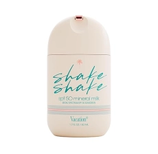 VACATION SHAKE SHAKE SPF 50 MINERAL FACE SUNSCREEN VEGAN, NON-COMEDOGENIC, WATER-RESISTANT, 1.7OZ