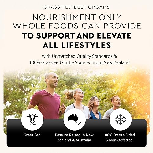ANCESTRAL SUPPLEMENTS GRASS-FED BEEF ORGAN COMPLEX LIVER, HEART, KIDNEY MORE, 180 CAPS