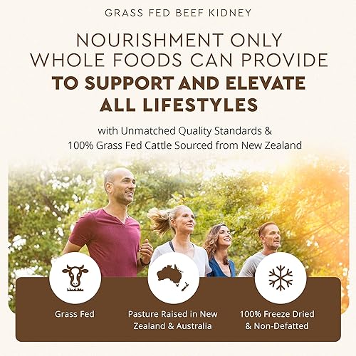 ANCESTRAL SUPPLEMENTS GRASS FED BEEF KIDNEY 3000MG - DAO ENZYME, KIDNEY HISTAMINE SUPPORT