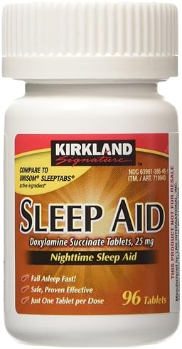 KIRKLAND SIGNATURE SLEEP AID TABLETS, 192 COUNT NATURAL MELATONIN SUPPLEMENT FOR RESTFUL SLEEP