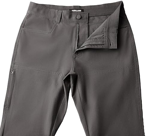 KIRKLAND SIGNATURE MEN S STRETCH TECH PANTS COMFORTABLE, DURABLE PERFORMANCE TROUSERS