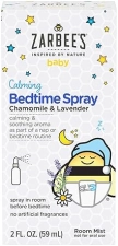 ZARBEES BABY SLEEP SPRAY WITH LAVENDER CHAMOMILE CALMING BEDTIME SPRAY, 2OZ BOTTLE