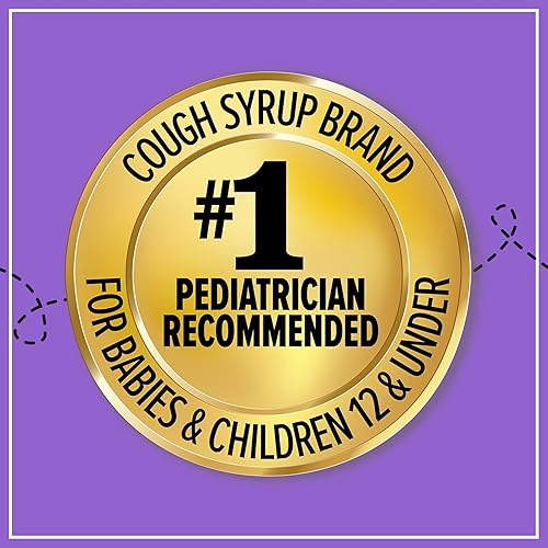 ZARBEES BABY HONEY COUGH SYRUP WITH ZINC, IMMUNE SUPPORT, GRAPE FLAVOR, 2 FL OZ, DRUG-FREE