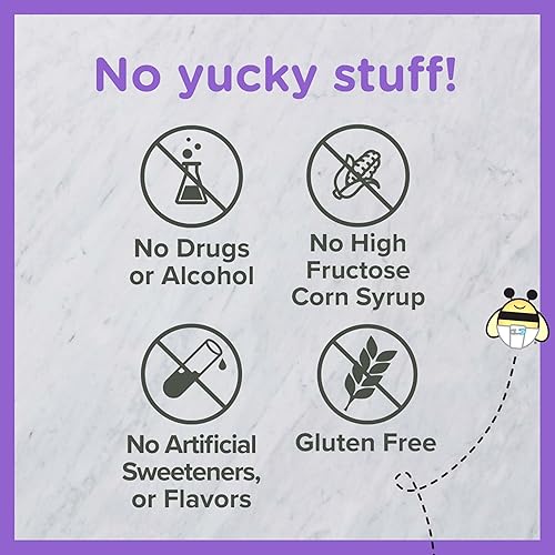 ZARBEES BABY HONEY COUGH SYRUP WITH ZINC, IMMUNE SUPPORT, GRAPE FLAVOR, 2 FL OZ, DRUG-FREE