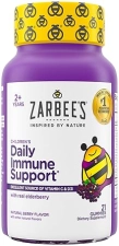ZARBEES ELDERBERRY GUMMIES FOR KIDS WITH VITAMIN C ZINC IMMUNE SUPPORT, NATURAL BERRY, 21CT