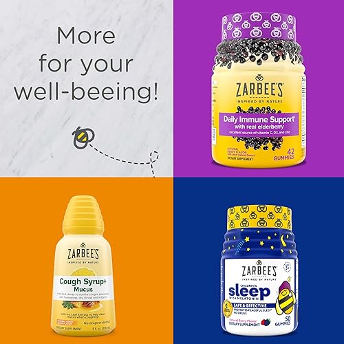 ZARBEES MELATONIN GUMMIES 3MG SLEEP AID FOR ADULTS 12 , NATURAL FRUIT FLAVOR, 60 COUNT