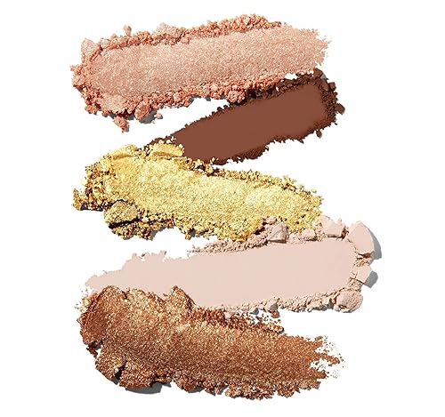 MORPHE GOLD SEEKER EYESHADOW PALETTE BROWN GOLD MATTE, SHIMMER FOIL FINISHES, 0.35 OZ