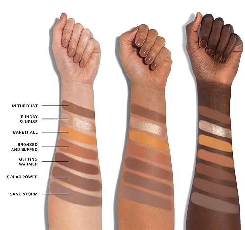 MORPHE 35U GILDED DESERT PALETTE DEEP METALLICS, SHIMMERS MATTE EYESHADOWS, 1.98 OZ