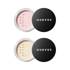 MORPHE TOTALLY SET MINI SETTING POWDER DUO LIGHTWEIGHT, TALC-FREE, TRANSLUCENT, 24HR SHINE CONTROL
