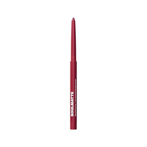 MORPHE SOULMATTE GEL LIP LINER BELLA CREAMY MATTE LIP PENCIL WITH ALMOND TEA SEED OIL