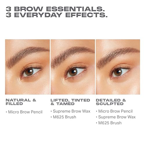 MORPHE HIGH ARCHIEVER BROW KIT - PRECISION PENCIL, TINTED WAX 3-IN-1 BRUSH, LATTE SHADE