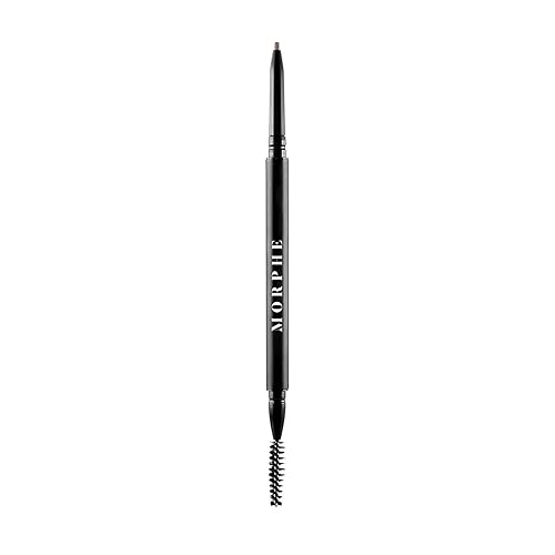 MORPHE MICRO DUAL EYEBROW PENCIL - RETRACTABLE, PRECISE, LONG-LASTING WAX - COLD BREW
