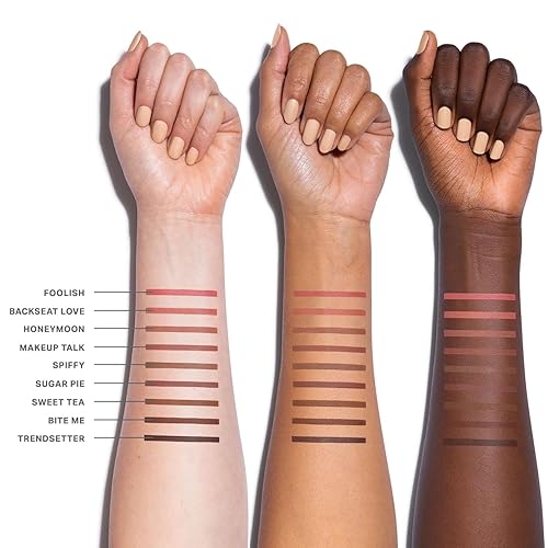 MORPHE CREAM LIP LINER PENCIL BUNDLE ZERO-TUGGING, DEFINING LIP COLOR, BITE ME 2 PACK