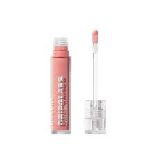 MORPHE DRIPGLASS LIP GLOSS POLISHED PEACH HIGH SHINE, NONSTICKY, SQUALANE VITAMIN E