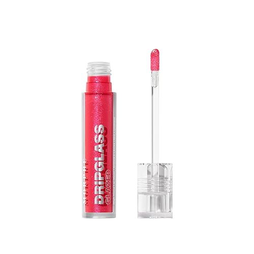 MORPHE DRIPGLASS LIP GLOSS RASPBERRY REFLECTION HIGH SHINE, NON-STICKY, SQUALANE VITAMIN E