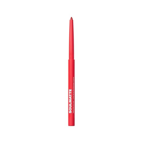 MORPHE SOULMATTE GEL LIP LINER CREAMY MATTE PENCIL WITH ALMOND TEA SEED OIL FIRST KISS