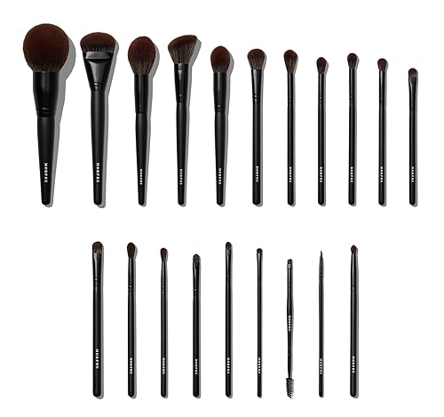 MORPHE MUA 20-PIECE MAKEUP BRUSH SET WITH CASE 6.5OZ JUMBO MICRO-FINE SETTING SPRAY