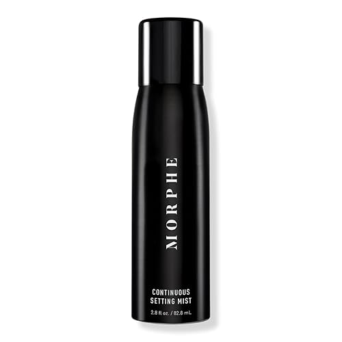 MORPHE ROSE TO FAME EYESHADOW PALETTE CONTINUOUS SETTING SPRAY METALLIC, PIGMENTED, LONG-LASTING