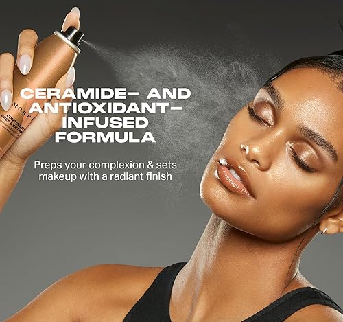 MORPHE JUMBO CONTINUOUS SETTING SPRAY HYDRATING FACE MIST DUO, RADIANT FINISH 6.5OZ EACH