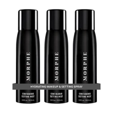 MORPHE CONTINUOUS SETTING MIST 3-PACK, 2.8 FL OZ MICRO-FINE SPRAY FOR LONG-LASTING MAKEUP