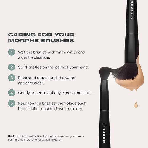 MORPHE EYESHADOW BRUSH SET - M514, M332 M441 FOR BLENDING, PRECISION DEFINITION 3PCS