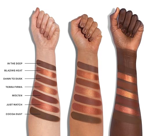 MORPHE 35U GILDED DESERT PALETTE DEEP METALLIC, SHIMMER MATTE EYESHADOWS 1.98 OZ