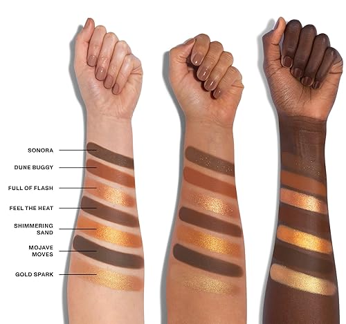 MORPHE 35U GILDED DESERT PALETTE DEEP METALLIC, SHIMMER MATTE EYESHADOWS 1.98 OZ