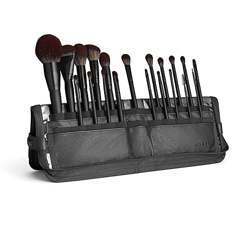 MORPHE MUA 20-PIECE MAKEUP BRUSH SET SYNTHETIC EYE FACE BRUSHES WITH CARRYING CASE
