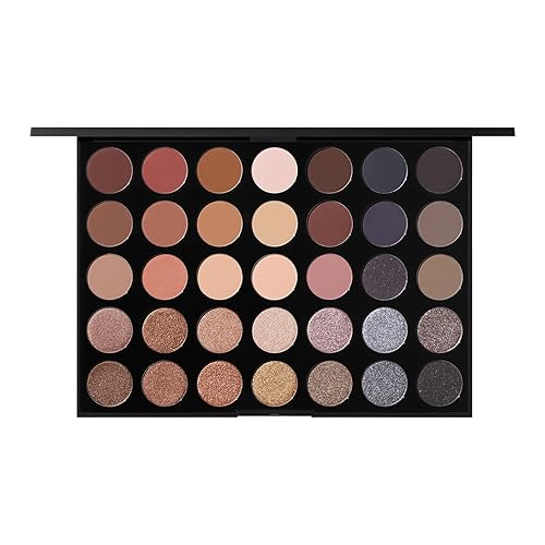 MORPHE 35MI MAGIC MIRROR EYESHADOW PALETTE MATTE SHIMMER SHADES FOR VERSATILE LOOKS