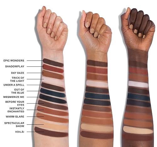 MORPHE 35MI MAGIC MIRROR EYESHADOW PALETTE MATTE SHIMMER SHADES FOR VERSATILE LOOKS