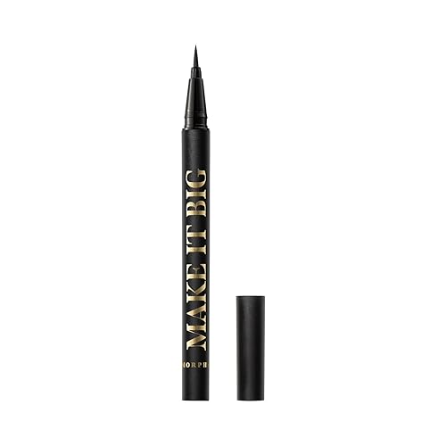 MORPHE MAKE IT BIG BLACK LIQUID EYELINER SMUDGE-PROOF, WATER-RESISTANT, 18H WEAR 0.26 OZ