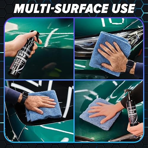 CARFIDANT CERAMIC SILK SPRAY HIGH GLOSS CERAMIC COATING FOR CARS, RVS BOATS, 8 OZ