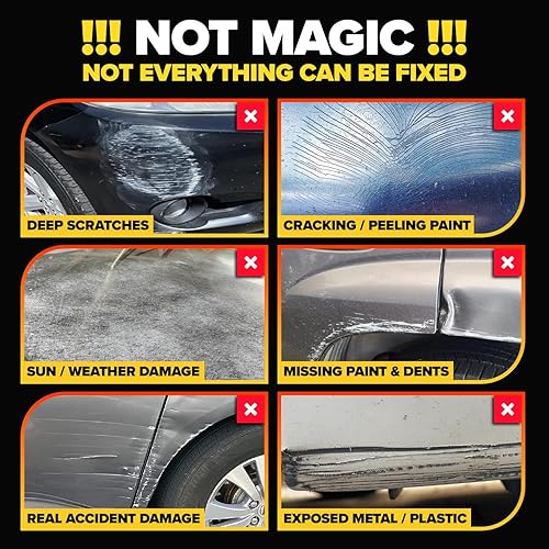 CARFIDANT SCRATCH SWIRL REMOVER FOR CAR PAINT - POLISHING, CUTTING BUFFING COMPOUND KIT