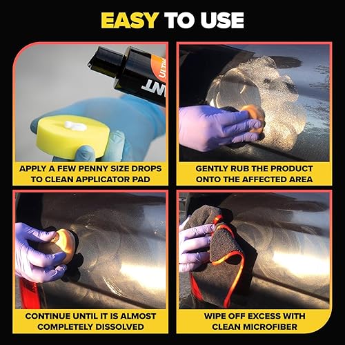CARFIDANT SCRATCH SWIRL REMOVER FOR CAR PAINT - POLISHING, CUTTING BUFFING COMPOUND KIT