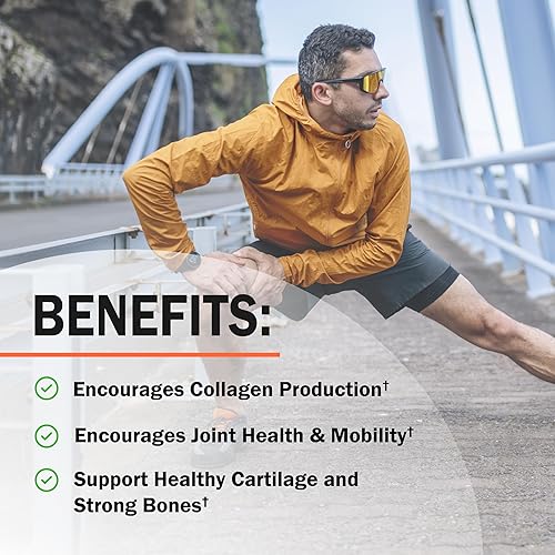 BIOSCHWARTZ GLUCOSAMINE CHONDROITIN MSM JOINT SUPPORT WITH COLLAGEN, TURMERIC, HYALURONIC ACID - 90 CAPS