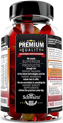 BIOSCHWARTZ WOMENS MULTIVITAMIN GUMMIES WITH VITAMINS A, C, B6, B12, D E FOR IMMUNITY ENERGY, 60 CT