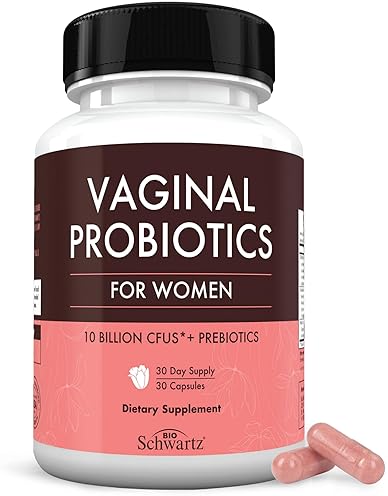 BIOSCHWARTZ WOMENS VAGINAL PROBIOTICS WITH PREBIOTICS LACTOBACILLUS CRISPATUS - 30 CAPSULES